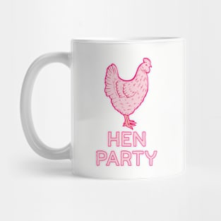 Hen Party Pink Hen Mug